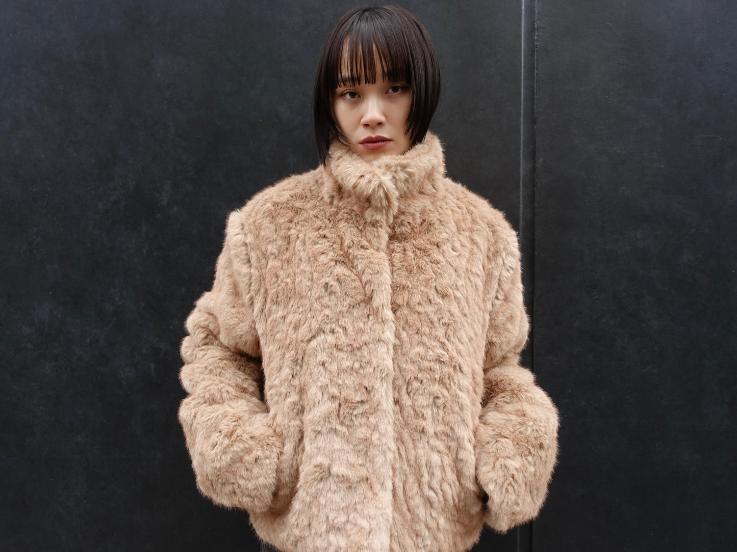teddy touch fur jacket