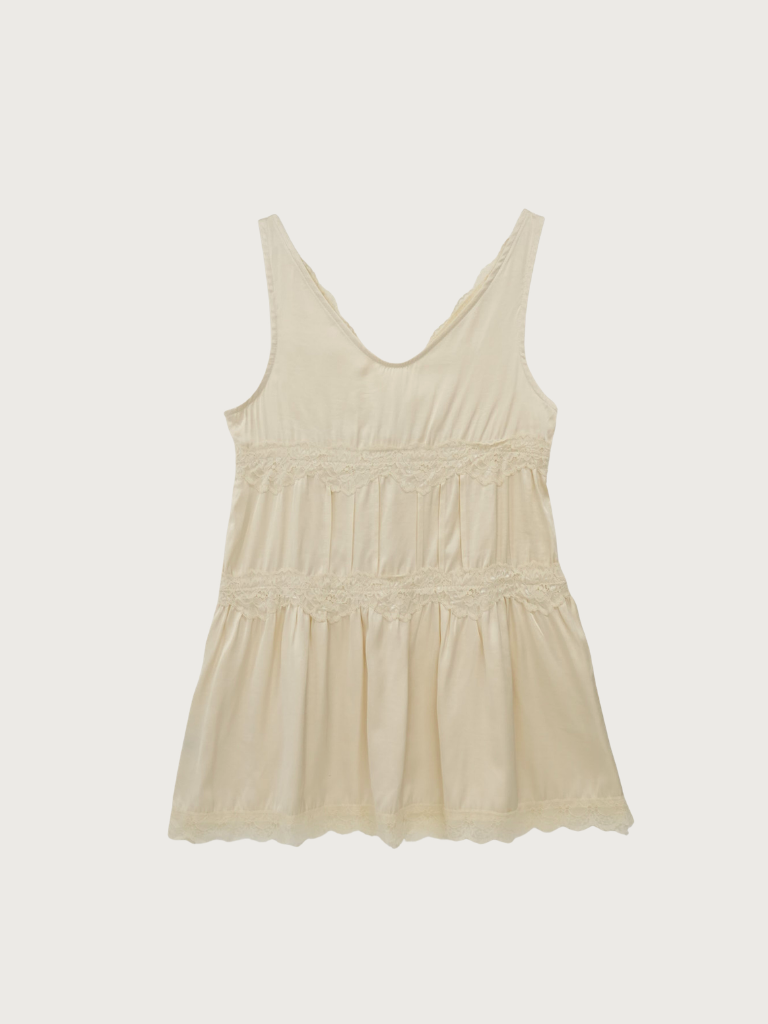 lace sleeveless tunic