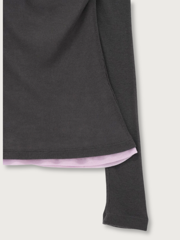 cami layered sheer top