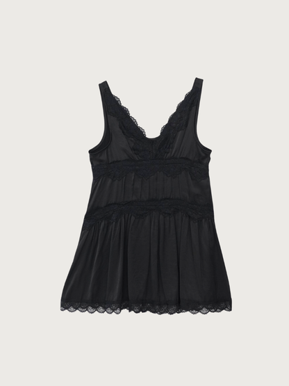 lace sleeveless tunic