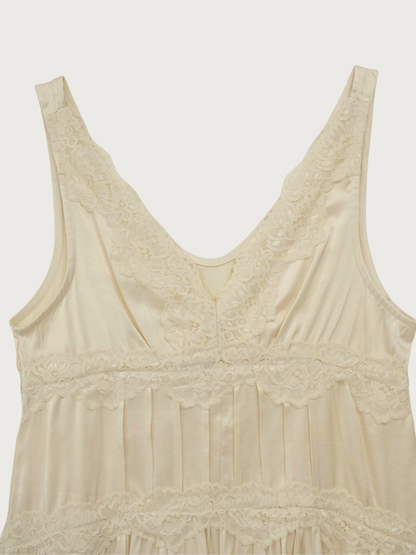 lace sleeveless tunic