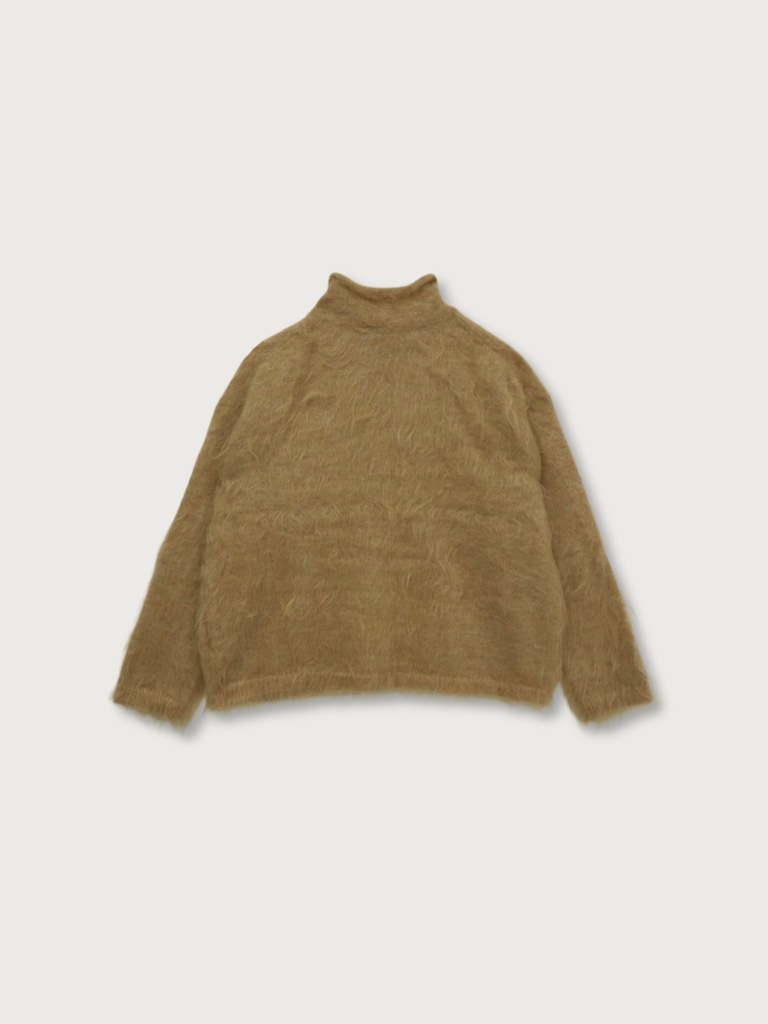 fuzzy knit top