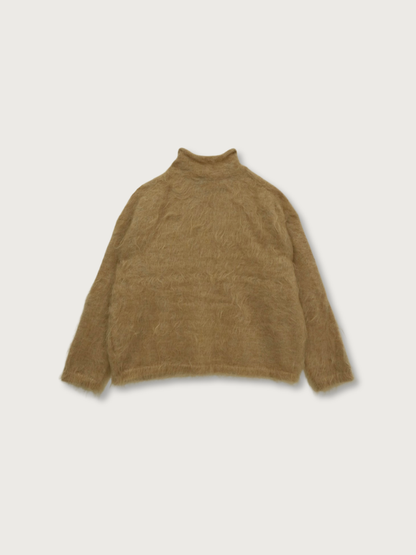 fuzzy knit top