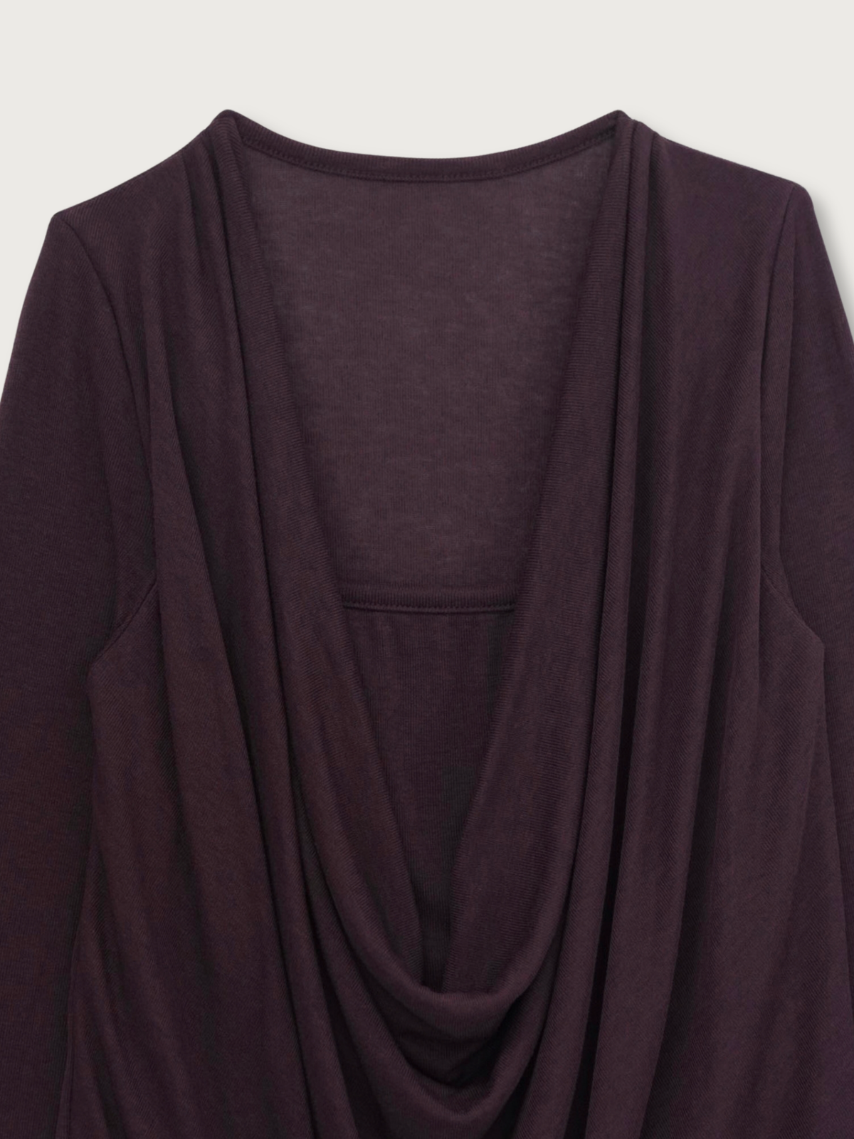 cowl drape top