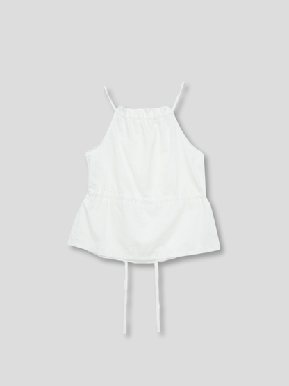 shirring nylon camisole tops