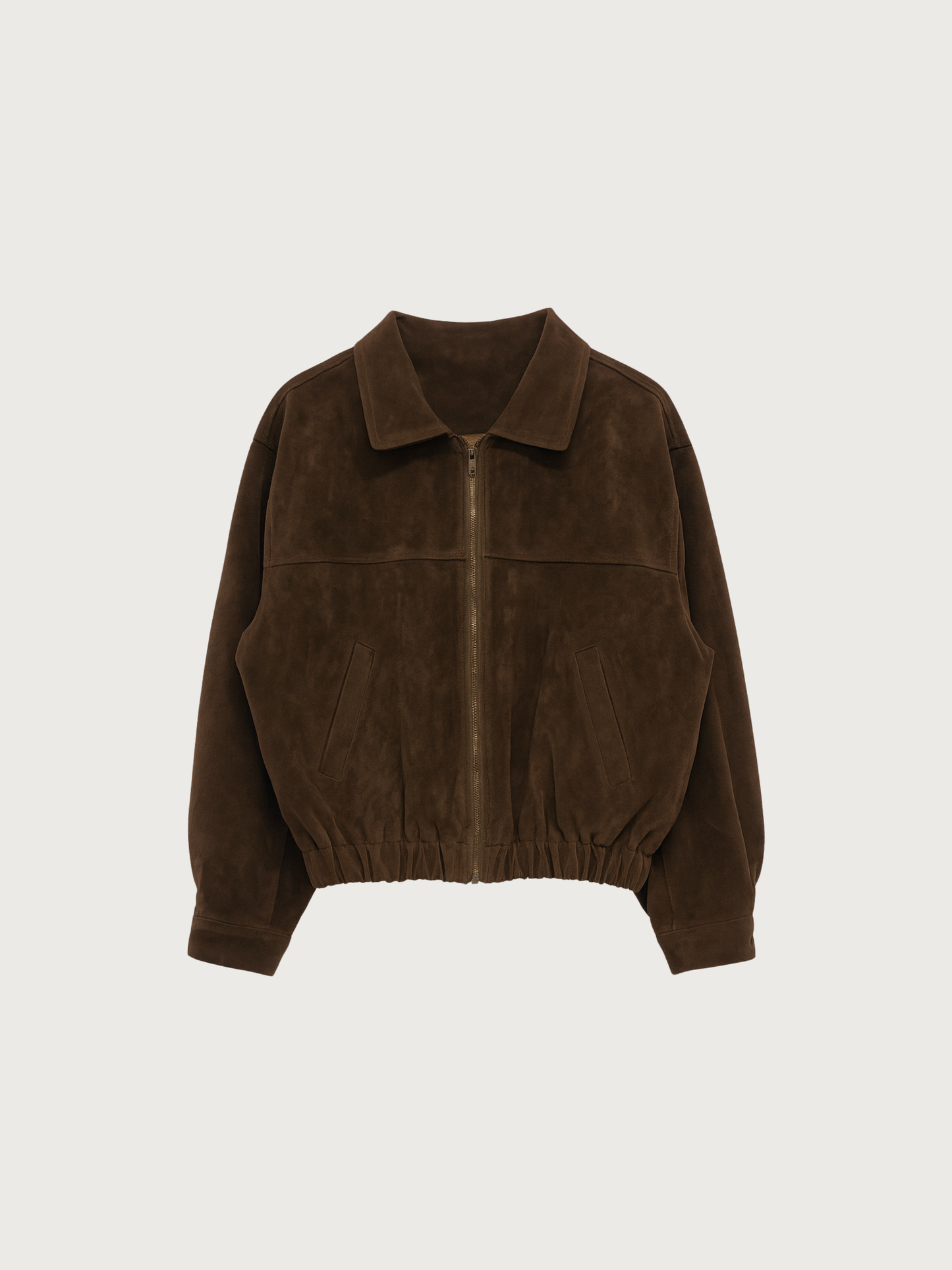 suede blouson