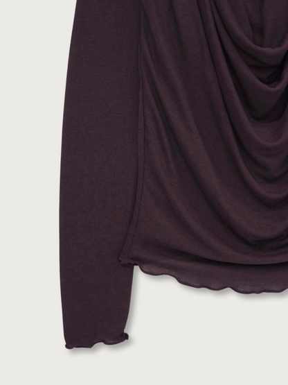 cowl drape top