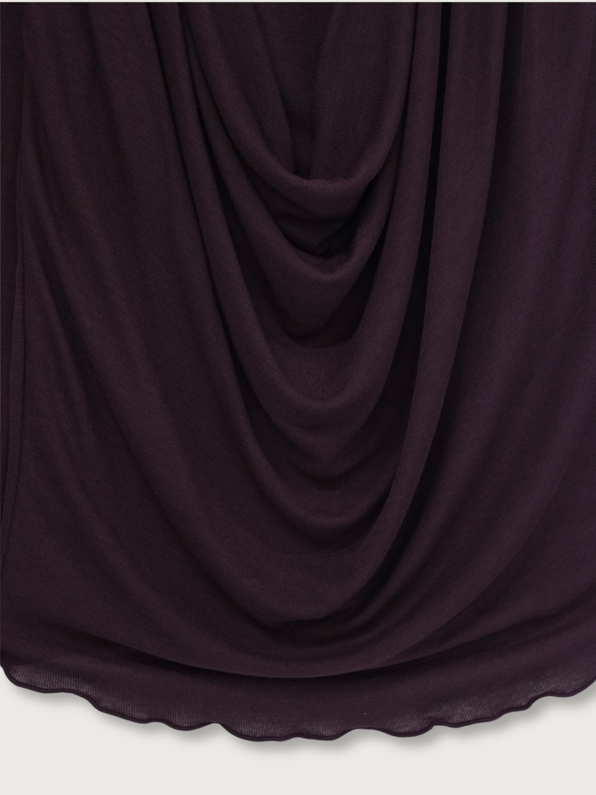 cowl drape top