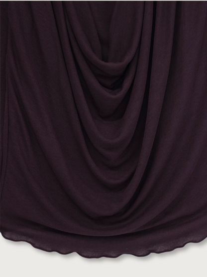 cowl drape top