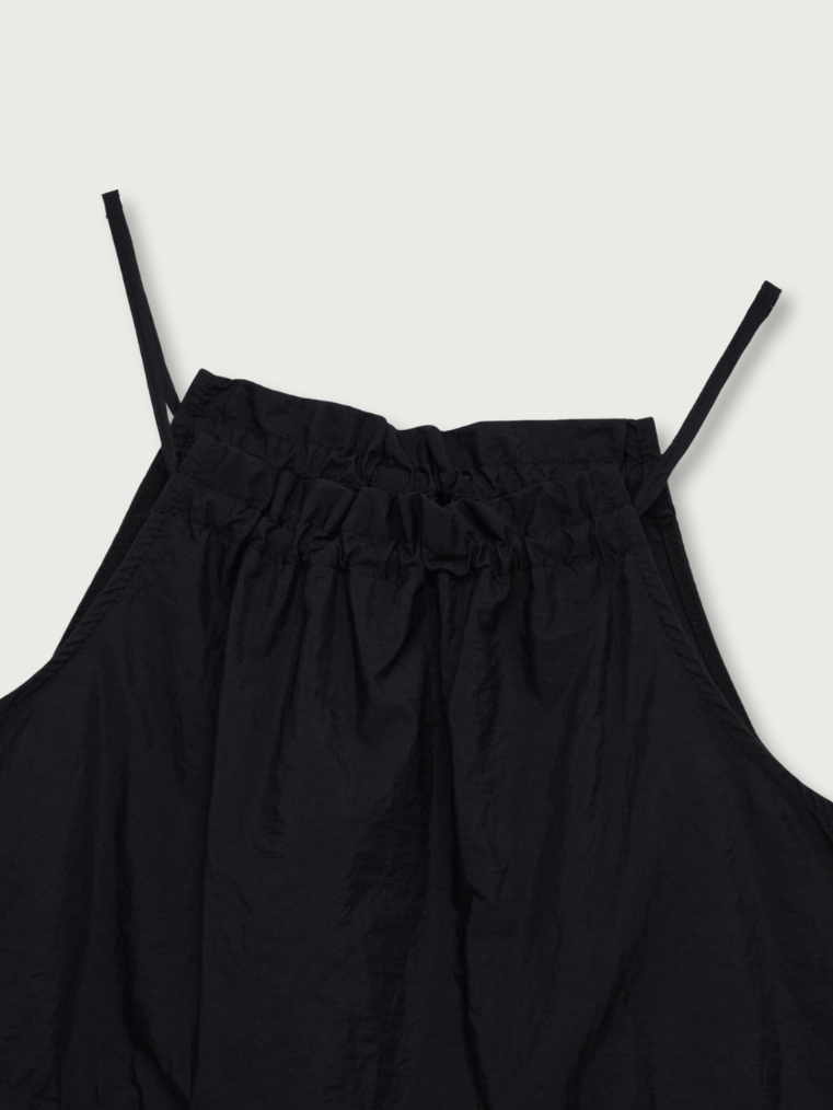 shirring nylon camisole tops