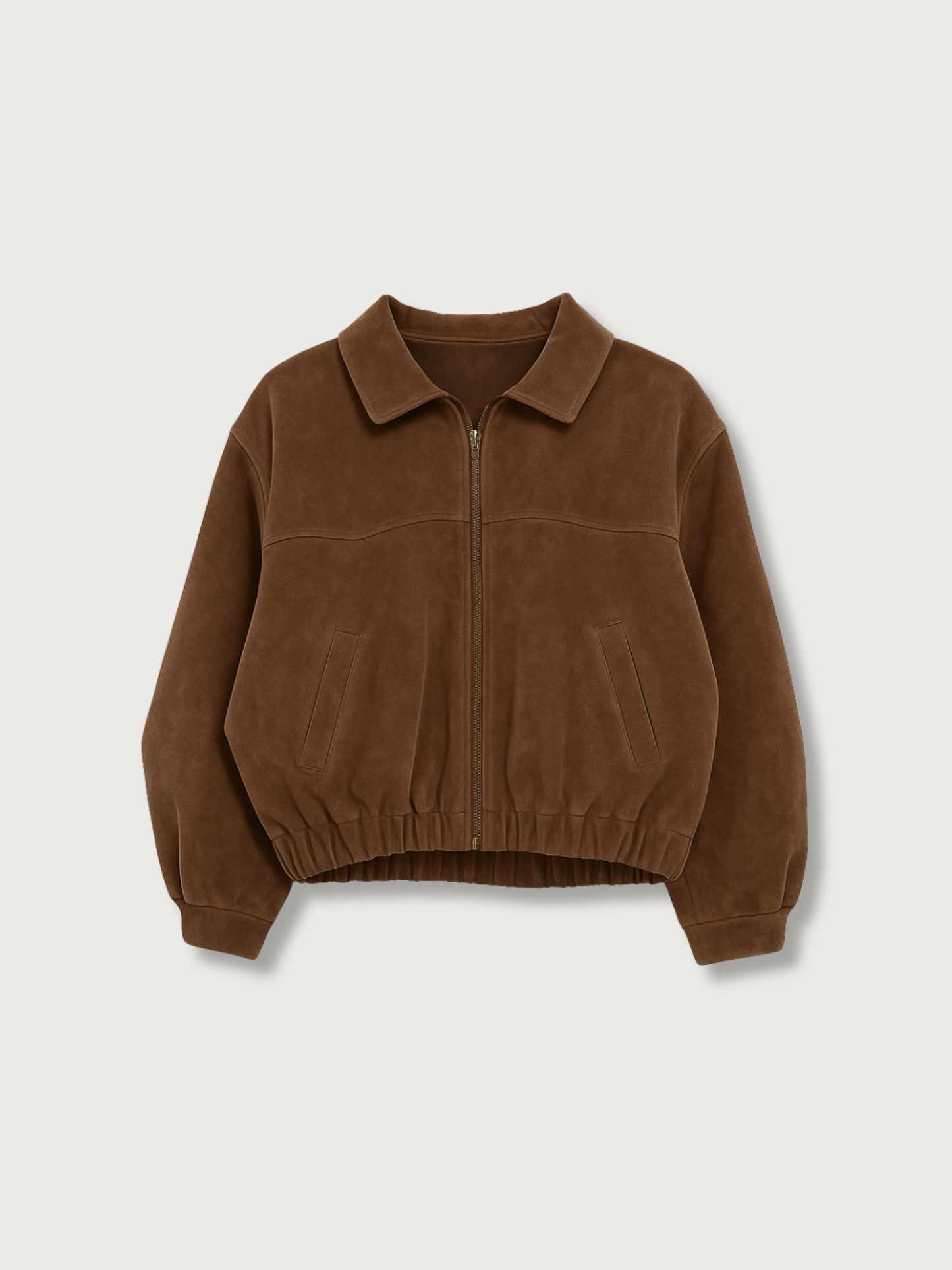 suede blouson