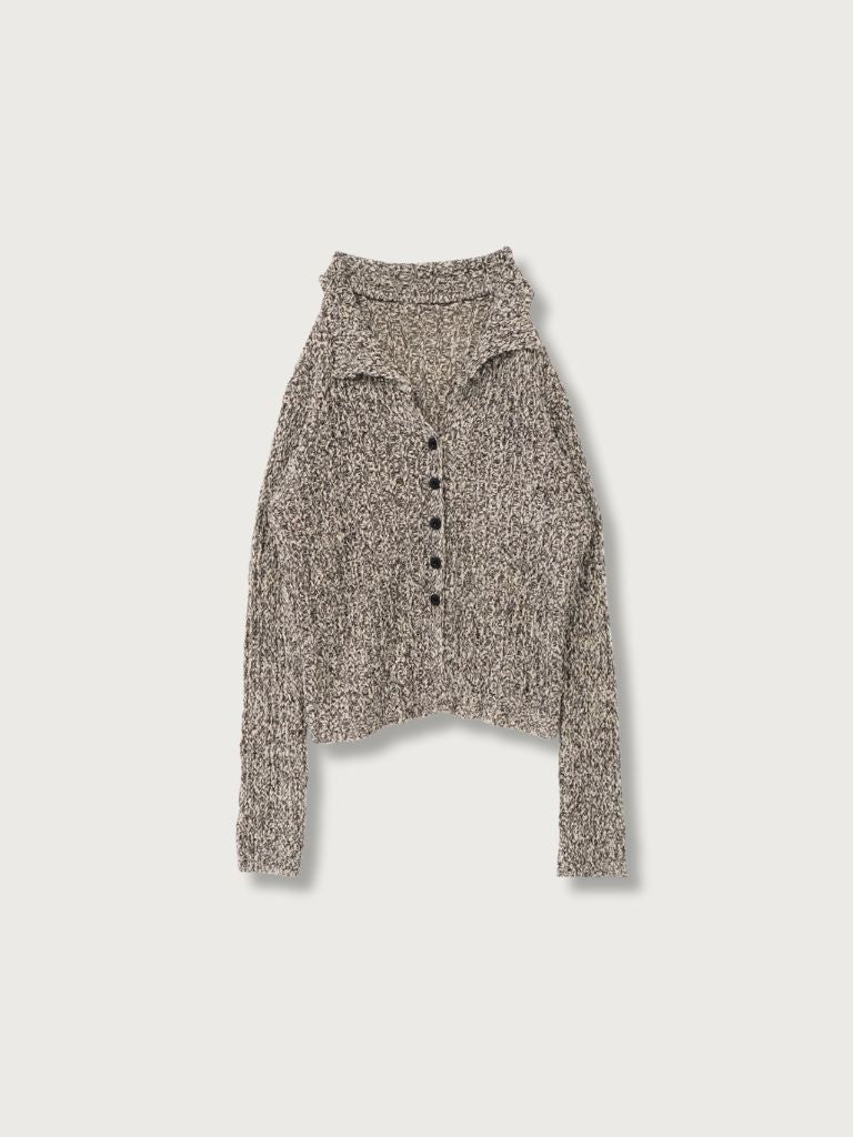 chunky knit cardigan