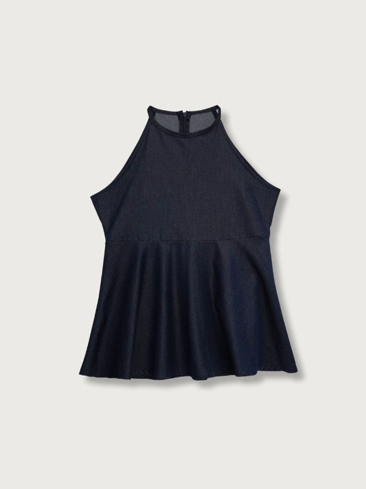 denim halter tops