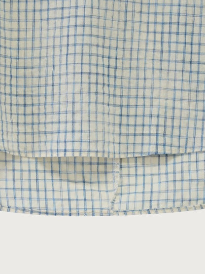 plaid sleeveless