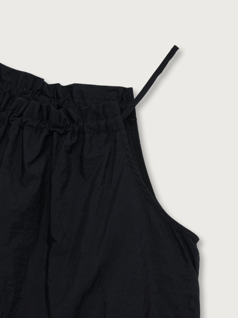 shirring nylon camisole tops