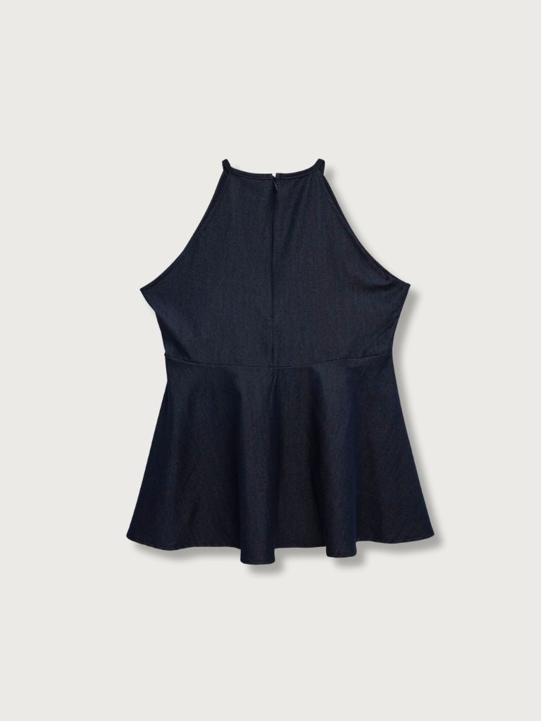 denim halter tops