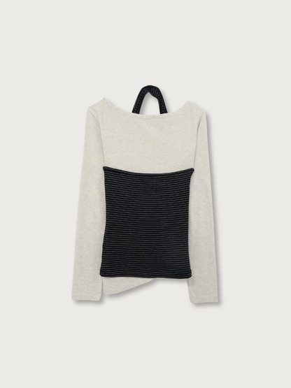 border halter neck top