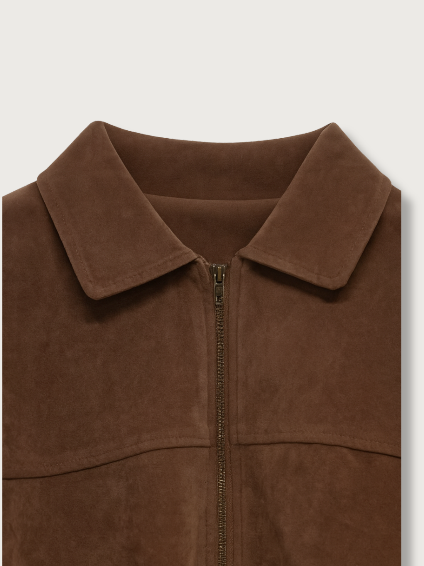 suede blouson