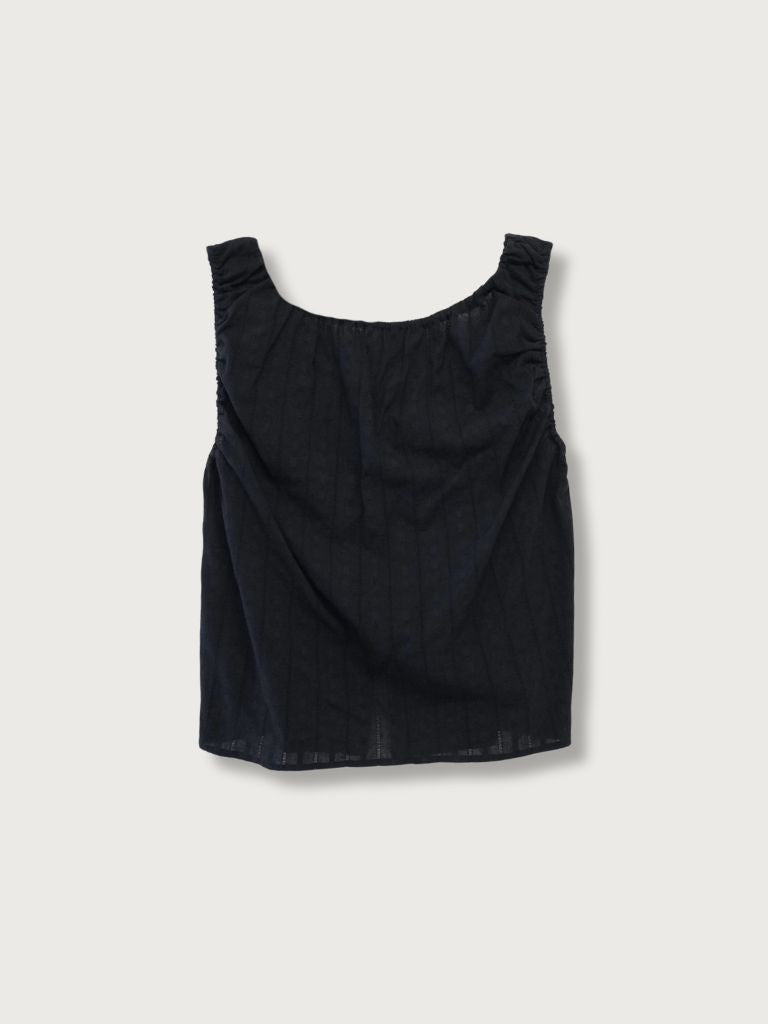 shirring summer blouse
