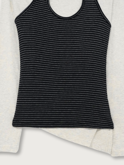 border halter neck top