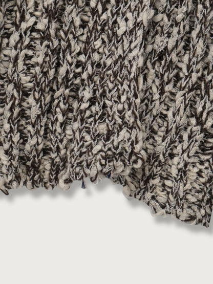chunky knit cardigan