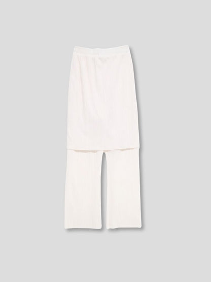 pleats skirt & pants