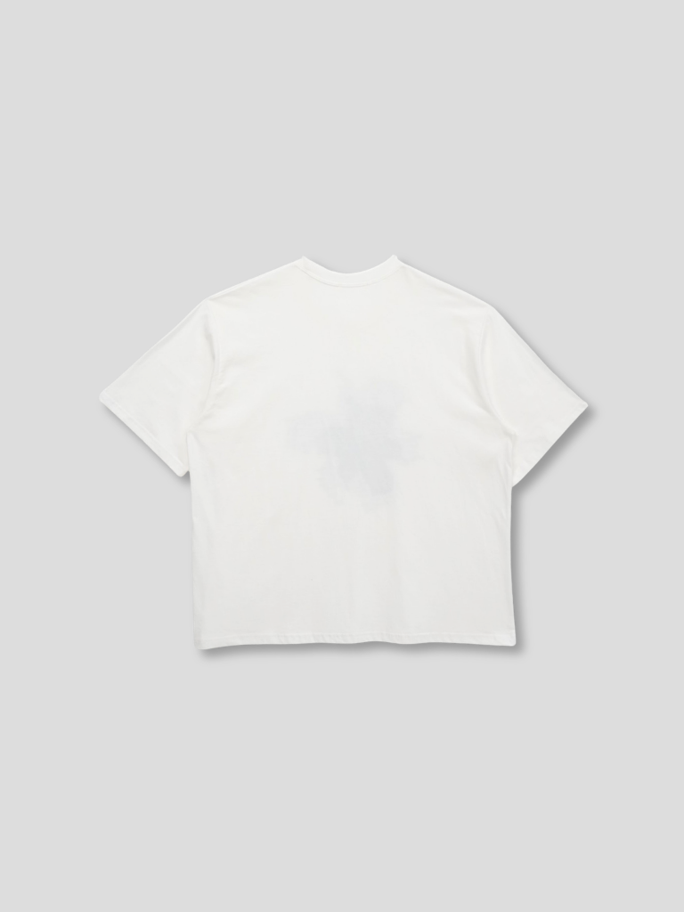 flower over tee