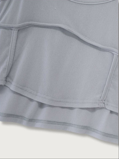 mesh camisole tee