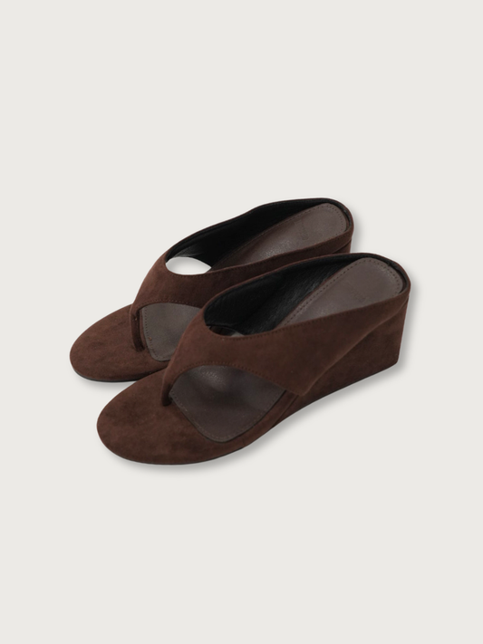 chunky wedge sandals