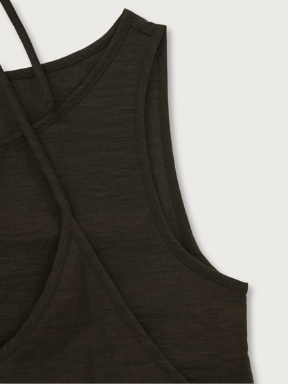 sleeveless halter blouse