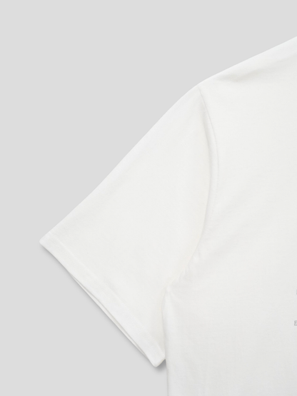 flower over tee