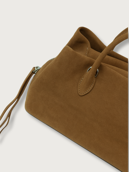 suede mini bag