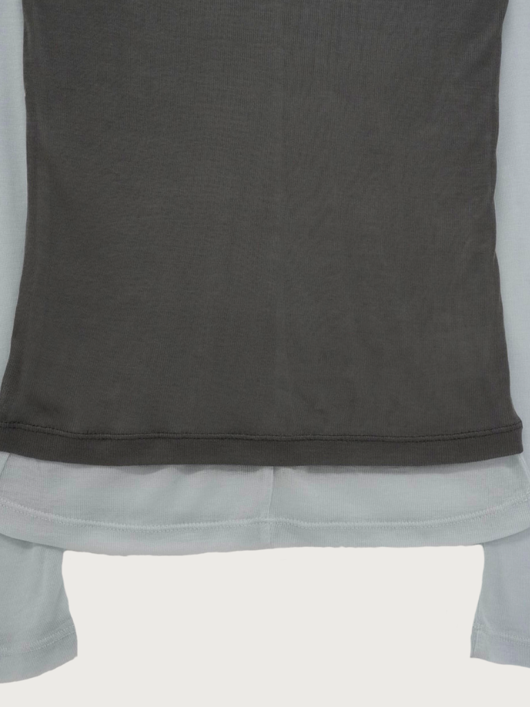 sheer layered t