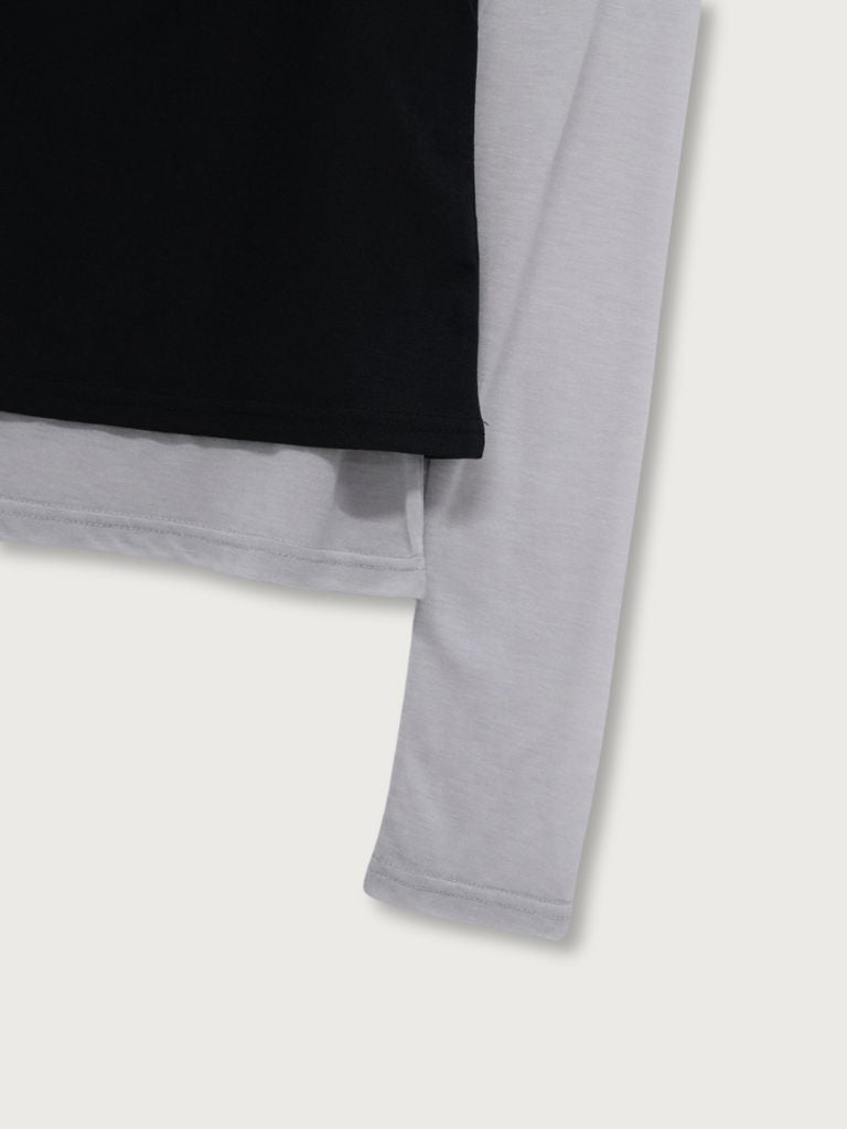 halter layered set tops