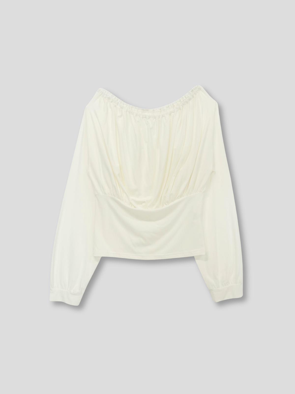 shirring cinched top