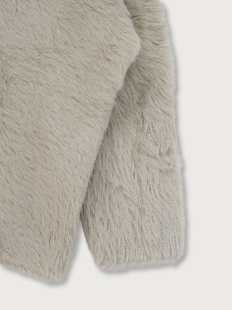 feather knit pullover