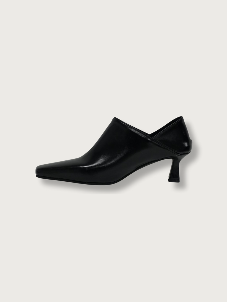 square heel loafer