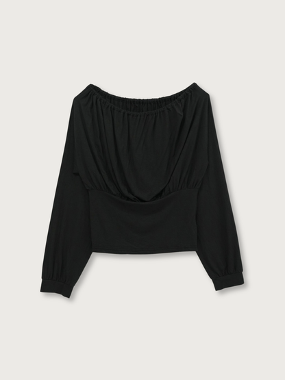 shirring cinched top