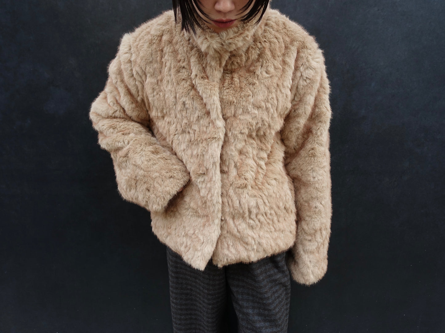teddy touch fur jacket