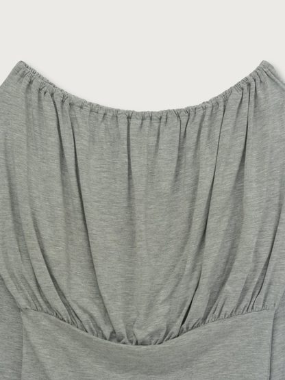 shirring cinched top