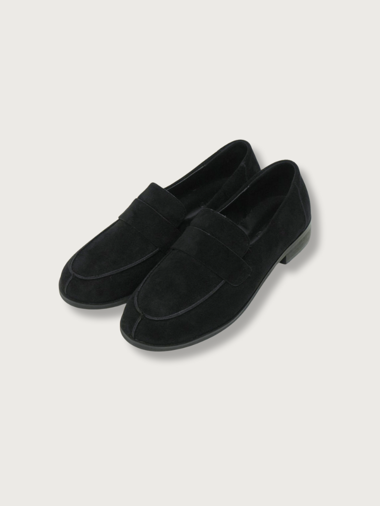 suede loafer