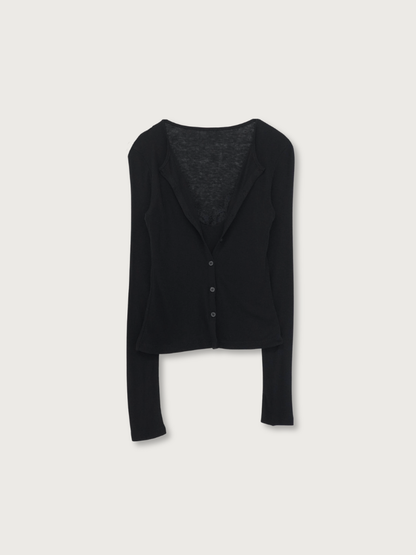 layered cardigan set