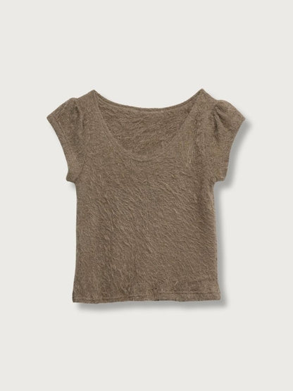 shaggy half tee