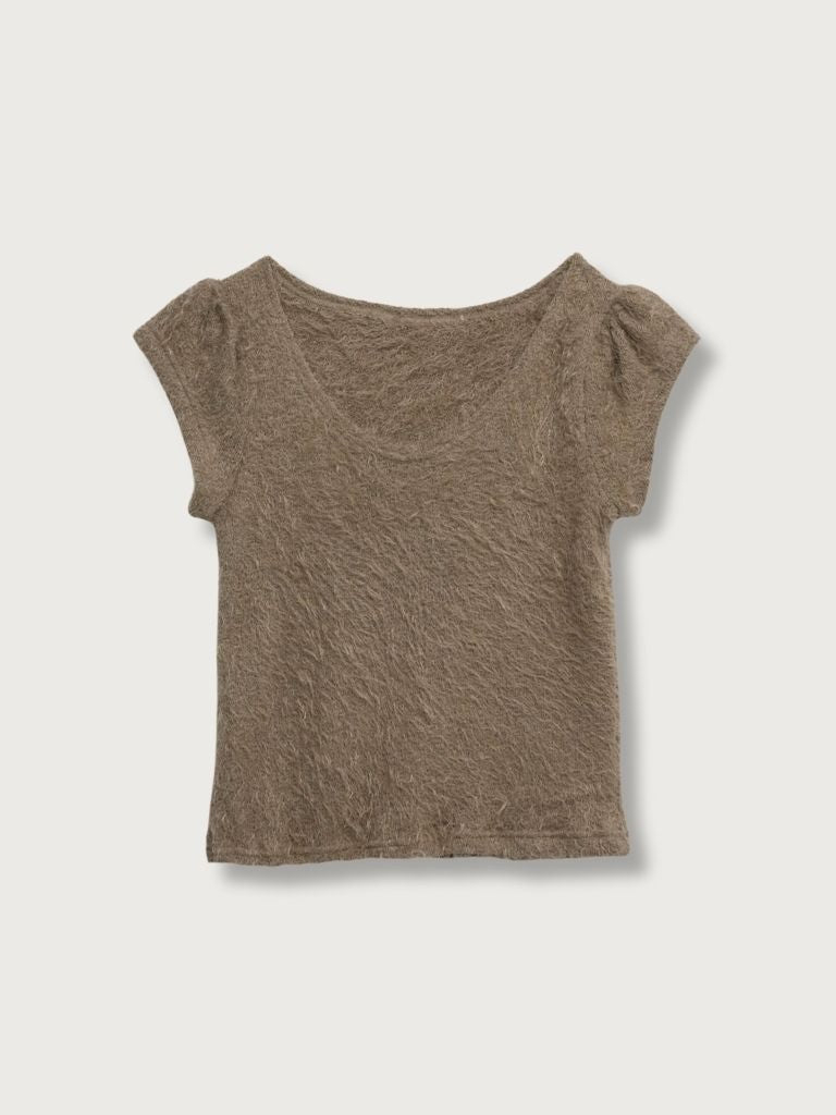 shaggy half tee