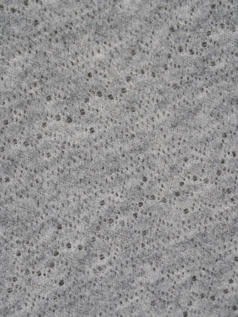 scarf sheer knit top