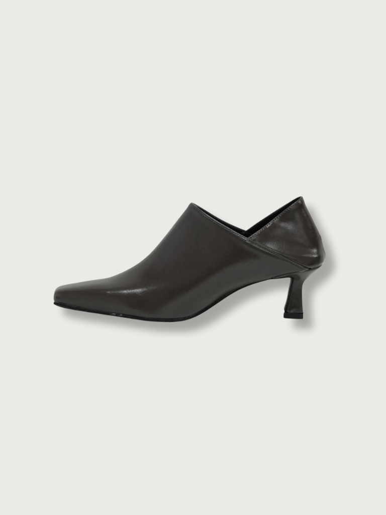 square heel loafer