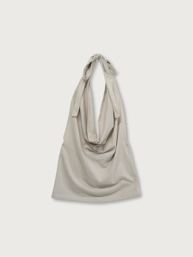 draped halter top