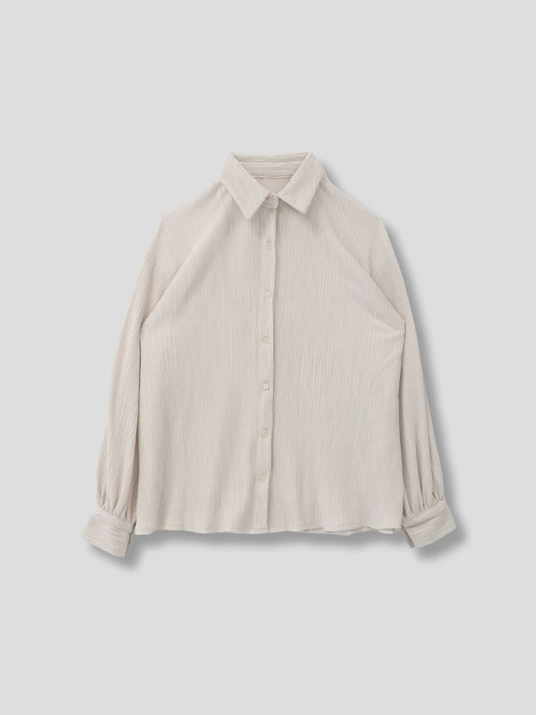 pleats shirt