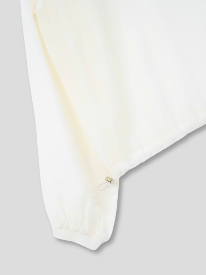 sheer sweat pullover