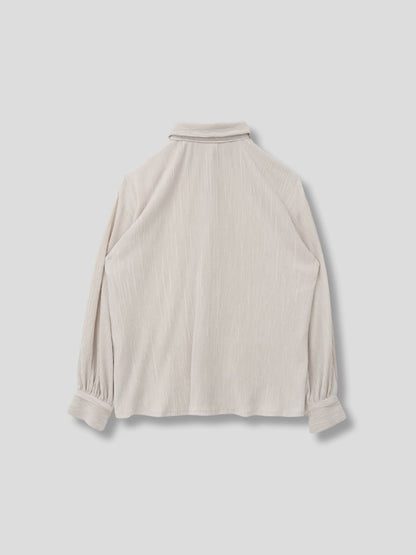 pleats shirt